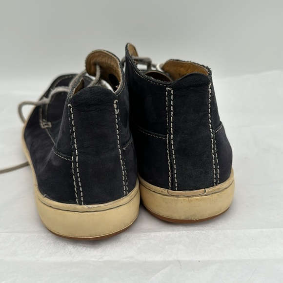 Paraboots navy suede boots 8 1/2 excellent condition - Picture 4 of 6